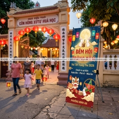 In Background, Poster, Standee Trung Thu - Trang Trí Sự Kiện Đêm Hội Trăng Rằm
