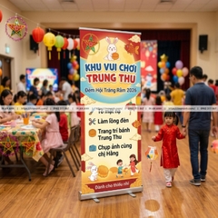 In Background, Poster, Standee Trung Thu - Trang Trí Sự Kiện Đêm Hội Trăng Rằm
