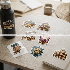 In Sticker Theo Yêu Cầu Giá Rẻ Lấy Liền Thiết Kế Sticker Đẹp