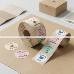 In Sticker Theo Yêu Cầu Giá Rẻ Lấy Liền Thiết Kế Sticker Đẹp