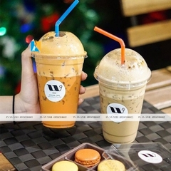 In tem dán ly trà sữa, ly cafe nhựa đẹp lấy nhanh, giá rẻ