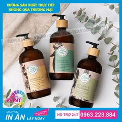 In decal giấy kraft đẹp - giá rẻ - lấy ngay - chất lượng cao