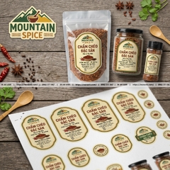 In Tem Chai Nước Mắm, Tương Ớt, Gia Vị