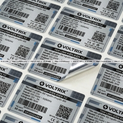 Xưởng In Tem Xi Bạc Metalized Phản Quang