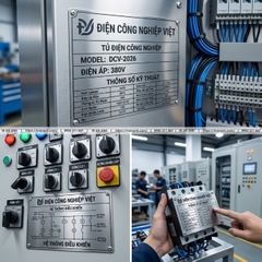 In Tem Nhôm Khắc Laser Cho Máy Móc, Thiết Bị
