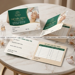 Thiết Kế Thẻ Liệu Trình Spa Chuyên Nghiệp Giúp Tăng Khách Quay Lại