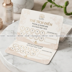In Thẻ Tích Điểm Giá Rẻ Thiết Kế Mẫu Thẻ Đẹp Thu Hút Khách