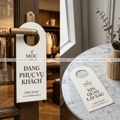 In Thẻ Treo Cửa (Door Hanger) - Cho Khách Sạn, Homestay, Cửa Hàng