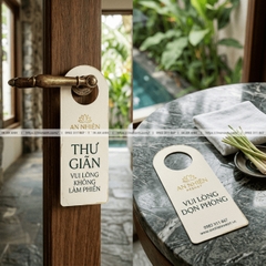 In Thẻ Treo Cửa (Door Hanger) - Cho Khách Sạn, Homestay, Cửa Hàng