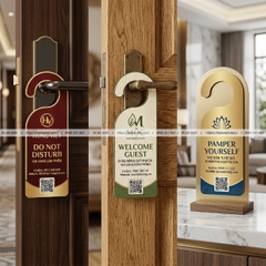 In Thẻ Treo Cửa (Door Hanger) - Cho Khách Sạn, Homestay, Cửa Hàng