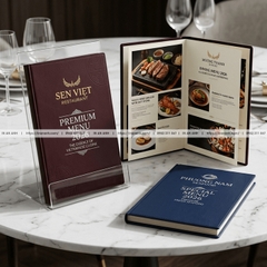 In Menu Nhà Hàng Cao Cấp - Thiết Kế Thực Đơn Sang Trọng, Chuẩn Thương Hiệu