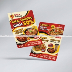 In Tờ Rơi A6 Giá Rẻ - Mini Flyer Tiết Kiệm, In Số Lượng Lớn