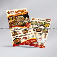 In Tờ Rơi A6 Giá Rẻ - Mini Flyer Tiết Kiệm, In Số Lượng Lớn
