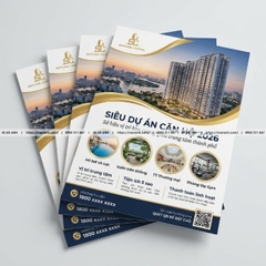 In Tờ Rơi Bất Động Sản - Chuyên Nghiệp, Cao Cấp, Đúng Tiêu Chuẩn Dự Án