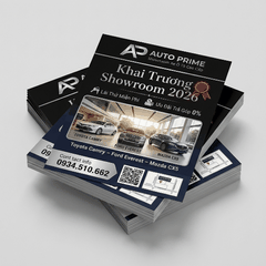 In Tờ Rơi Showroom Xe Ô Tô, Đại Lý - Cao Cấp, Đẳng Cấp Thương Hiệu