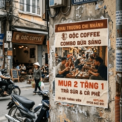 In Tờ Rơi Dán Tường - Khổ Lớn, Giấy Đặc Biệt, Dán Bền Không Phai
