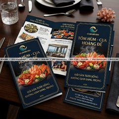 In Tờ Rơi Nhà Hàng, Cafe, Trà Sữa - Menu, Khuyến Mãi, Khai Trương