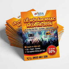 In Tờ Rơi Sự Kiện, Event, Hội Thảo - Chuyên Nghiệp, Nhanh, Đúng Deadline