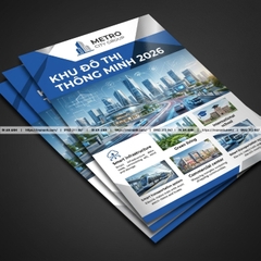 In Tờ Rơi Bất Động Sản - Chuyên Nghiệp, Cao Cấp, Đúng Tiêu Chuẩn Dự Án