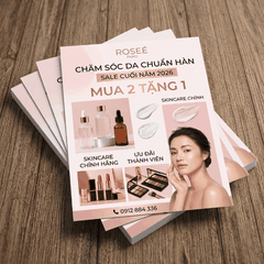 In Tờ Rơi Shop Thời Trang, Mỹ Phẩm - Trendy, Bắt Mắt, In Nhanh