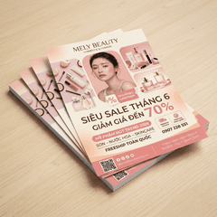 In Tờ Rơi Shop Thời Trang, Mỹ Phẩm - Trendy, Bắt Mắt, In Nhanh