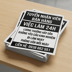 In Tờ Rơi Đơn Giản, Đen Trắng - Tiết Kiệm Tối Đa Cho Tin Tức, Thông Báo