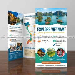 In Tờ Rơi Du Lịch, Tour, Lữ Hành - Đẹp, Hút Khách, Lấy Ngay