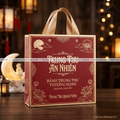 Túi Giấy Bánh Trung Thu - Mẫu Đẹp, Cao Cấp, In Logo Thương Hiệu