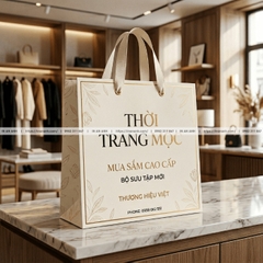 In Túi Xách Giấy - Bền Đẹp, Quai Chắc, In Logo Cho Cửa Hàng