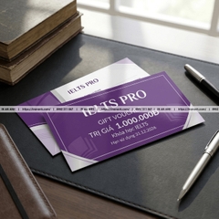 In Voucher Trung Tâm Tiếng Anh – Kỹ Năng