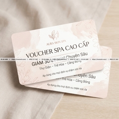 In Voucher Cho Spa – Thẩm Mỹ – Nail – Clinic