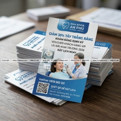 In Voucher Phòng Khám – Nha Khoa