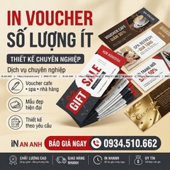In Voucher Số Lượng Ít Thiết Kế Chuyên Nghiệp
