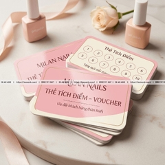 Gói In  Ấn Trọn Bộ Voucher – Thẻ Tích Điểm – Gift Card