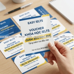 In Voucher Trung Tâm Tiếng Anh – Kỹ Năng