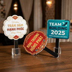 Làm Hashtag Cầm Tay (Photo Prop) - Lấy Nhanh, Thiết Kế Đẹp Cho Sự Kiện, Đám Cưới