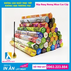 In hộp đựng nhang trầm giá rẻ - Nhận in số lượng ít tại Hà Nội