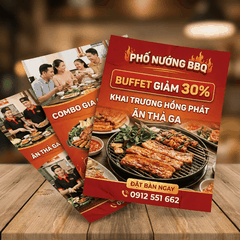 Thiết Kế Tờ Rơi Theo Ngành - Portfolio 16 Ngành, Xem Mẫu Chọn Ngay