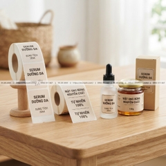 Xưởng In Tem Cuộn Flexo Cho Máy Dán Tự Động