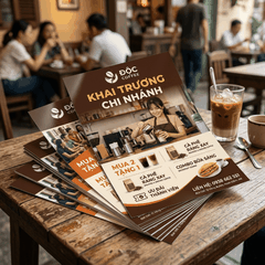 Thiết Kế Tờ Rơi Theo Ngành - Portfolio 16 Ngành, Xem Mẫu Chọn Ngay