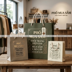 Thiết Kế Túi Giấy Theo Yêu Cầu - Miễn Phí Khi Đặt In Tại In An Anh