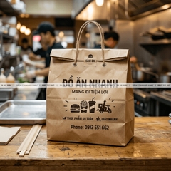 Túi Giấy Đựng Bánh Mì, Đồ Ăn - An Toàn Thực Phẩm, Giá Rẻ Số Lượng Lớn