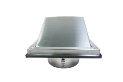Cửa gió INOX có mái che - Decor S - HK