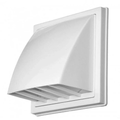 Cửa gió mái che vuông NHỰA ngoài trời 150х150 - 55*110 - màu NGÀ - 1515К511FV Ivory