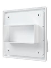 Cửa gió mái che vuông NHỰA ngoài trời 150х150 - 55*110 - màu NGÀ - 1515К511FV Ivory