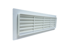 Cửa gió nhựa CHỮ NHẬT - DECOR 370*130T-2