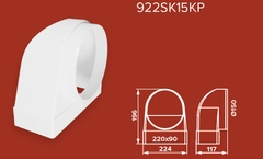 Co chuyển ống vuông - tròn SК-КP