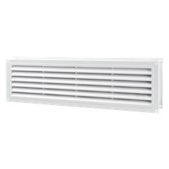 Cửa gió nhựa CHỮ NHẬT - DECOR 370*130T-2