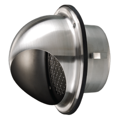 Cửa gió INOX TRÒN có mái che - DECOR S 152 HK
