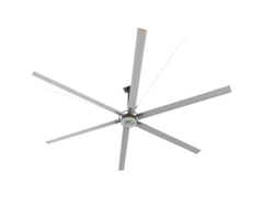 Quạt trần sải cánh rộng, tốc độ chậm, lưu lượng lớn HVLS - 6 cánh